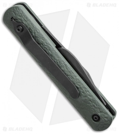 Colonial Knife Co. Colonial Ranger Automatic Knife OD Green (3" Black Serr) M-736C 4 Colonial Knife Co. Colonial Ranger Automatic Knife OD Green (3" Black Serr) M-736C - Image 2