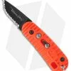Colonial Knife Co. Colonial 102 Series Automatic Knife Orange (1.75" Black Serr)
