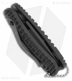 Colonial Knife Co. Colonial 103 Series Automatic Knife Black (1.75" Black Serr) 5 Colonial Knife Co. Colonial 103 Series Automatic Knife Black (1.75" Black Serr) -Avokelavavat Sales Store ckc auto co103 black side