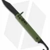 Colonial Knife Co. Colonial Knife Company Auto Rescue Military Knife Bail Loop (Green PLN) M-726B -Avokelavavat Sales Store ckc auto combat ball non serrated 01726 grn green
