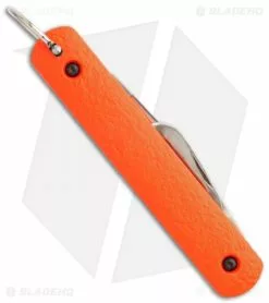 Colonial Knife Co. Colonial Knife Company M-724 Orange Auto Rescue Knife W/Bail Loop (3" Pln) -Avokelavavat Sales Store ckc auto series 7240 orange back