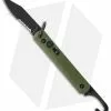 Colonial Knife Co. Colonial Knife Company M-726B Green Auto Rescue Military Knife W/Clip (3" Serr) -Avokelavavat Sales Store ckc auto series combat ball serr green m726b