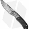 Clyde Challenor Custom Hornet Frame Lock Knife CF/Ti (3" Damasteel)