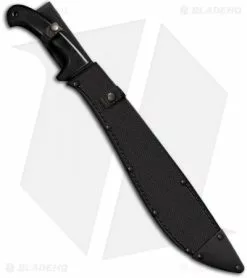 Cold Steel Jungle Machete Knife (16" Black Plain) 97JMS -Avokelavavat Sales Store cold steel 97jms sheath