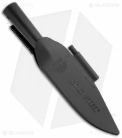 Cold Steel Bowie Blade Bushman Knife + Sheath & Fire Steel (7" Black) 95BBUSK -Avokelavavat Sales Store cold steel black fixed 95bbusk bowie blade bushman sheath
