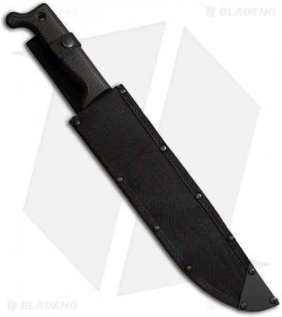 Cold Steel Bowie Point Machete Fixed Blade Knife (12" Black) 97BWM12S 4 Cold Steel Bowie Point Machete Fixed Blade Knife (12" Black) 97BWM12S - Image 2