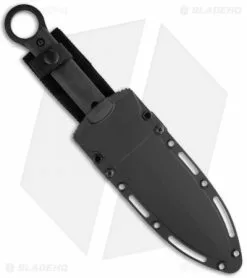 Cold Steel Shanghai Shadow Dagger Fixed Blade Knife (7" Black) 80PSSK -Avokelavavat Sales Store cold steel shanghai shadow dagger 80pssk sheath