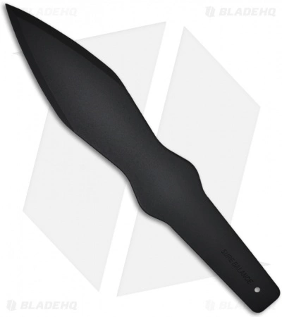 Cold Steel Throwing Knife Sure Balance Thrower Fixed Blade (Black PLN) 80TSB 3 Cold Steel Throwing Knife Sure Balance Thrower Fixed Blade (Black PLN) 80TSB