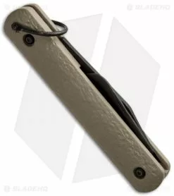 Colonial Knife Co. Colonial Knife Company M-729 Automatic Knife W/ Rescue Hook (Tan Serr) 5 Colonial Knife Co. Colonial Knife Company M-729 Automatic Knife W/ Rescue Hook (Tan Serr) -Avokelavavat Sales Store colonial auto m729 sb tan black serr side