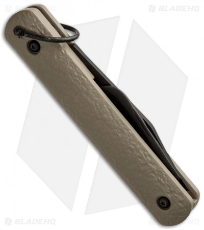 Colonial Knife Co. Colonial Knife Company M-729 Automatic Knife W/ Rescue Hook (Tan Serr) 4 Colonial Knife Co. Colonial Knife Company M-729 Automatic Knife W/ Rescue Hook (Tan Serr) - Image 2