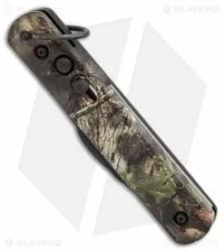 Colonial Knife Co. Colonial Knife Company M-724 Camo Auto Rescue Military Knife (3" Black) -Avokelavavat Sales Store colonial knife co M724 camo auto black BHQ 22077 er spine