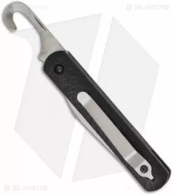 Colonial Knife Co. Colonial Knife Company M-724 Black Auto Rescue Military Knife W/Clip (3" Serr) -Avokelavavat Sales Store colonial knife company m724 black clip hook