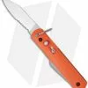 Colonial Knife Co. Colonial M-724 Bail Loop Rescue Automatic Knife Orange (3" Satin Serr)