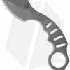 Combative Edge Dragon's Tail Fixed Blade Knife (2.5" Gray)