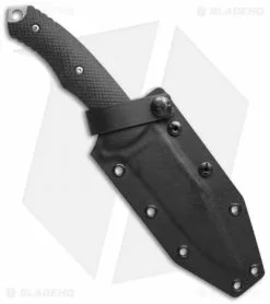 Combative Edge Rebel Fixed Blade Knife Black G-10 (5" Stonewash Serr) -Avokelavavat Sales Store combative edge r1s sheath cm