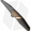 Corrie Schoeman N Able Folder Knife Bronze/LSCF (3.25" Damascus) -Avokelavavat Sales Store corrie schoeman nable flipper damascus