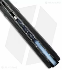 Corrie Schoeman T-Mate Flipper Knife Marbled Carbon Fiber (2.875" Damascus) -Avokelavavat Sales Store corrie schoeman t mate marble cf 9 2015 logo cm