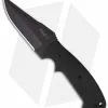 Crawford Custom Kasper Tactical Fixed Blade Fighter Knife (4" Black) -Avokelavavat Sales Store crawford kasper fixed fighter 4in