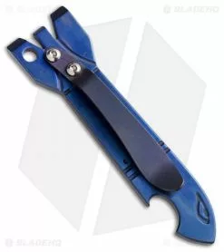 Matt Cucchiara Cucchiara F-Bomb Titanium Bottle Opener Money Clip Pocket Tool (Blue) 5 Matt Cucchiara Cucchiara F-Bomb Titanium Bottle Opener Money Clip Pocket Tool (Blue) -Avokelavavat Sales Store cucchiara f bomb dark blue back jm