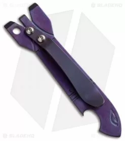 Matt Cucchiara Cucchiara F-Bomb Titanium Bottle Opener Money Clip Pocket Tool (Purple) -Avokelavavat Sales Store cucchiara f bomb purple back jm