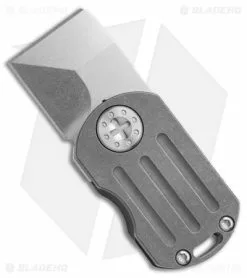 Curtiss Knives Curtiss Custom Knives ODT Frame Lock Knife Titanium (1" Stonewash)