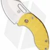 Curtiss Knives Curtiss Custom Nano Linerlock Folder Knife W/ Yellow G10 Scales (1.75" Plain) 1 Curtiss Knives Curtiss Custom Nano Linerlock Folder Knife W/ Yellow G10 Scales (1.75" Plain) -Avokelavavat Sales Store curtiss nano liner lock yellow
