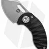 Curtiss Knives Curtiss Custom Knives Nano Linerlock Folder Knife W/ Black G10 (2" Stonewashed)