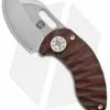 Curtiss Knives Curtiss Custom Knives Nano Linerlock Knife Maroon/Black G10 Scales (1.8" Plain) -Avokelavavat Sales Store curtiss nano linerlock brown black