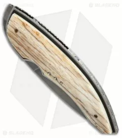 Corrie Schoeman Panerai Flipper Knife Giraffe Bone (3.25" Hamon) -Avokelavavat Sales Store custom 22 er spine