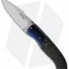 O'Hare Knives F2K Folder Timascus/Carbon Fiber Knife (3.5" Satin)