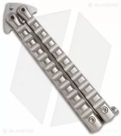 DDR Darrel Ralph DRT Darrel Ralph Tactical Butterfly Balisong Knife (4.25" Satin) 7 DDR Darrel Ralph DRT Darrel Ralph Tactical Butterfly Balisong Knife (4.25" Satin) -Avokelavavat Sales Store darrel ralph butterfly jan2012 new back