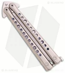 DDR Darrel Ralph Custom Holy Moley Butterfly Balisong Knife (Rehawk Blade) 5 DDR Darrel Ralph Custom Holy Moley Butterfly Balisong Knife (Rehawk Blade) -Avokelavavat Sales Store darrel ralph holy moley custom rehawk blade back