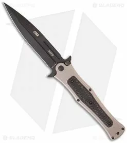 HTM Knives HTM Darrel Ralph Madd Maxx 5.5 Spring Assisted Knife Titanium (5.5" DLC Finish)