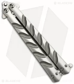 DDR Darrel Ralph Custom Venturi VII Bayonet Butterfly Balisong Knife (4" Satin) -Avokelavavat Sales Store ddr venturi vii bayonet custom maxx glide back