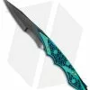 Dew Hara Custom SAN Fixed Blade Knife Green (5.25" Black) Japan -Avokelavavat Sales Store dew hara san fixed blade green blue jm