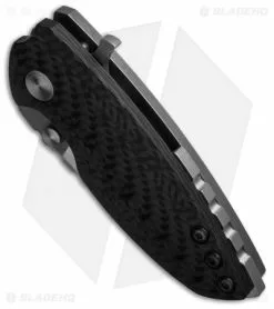 DireWare Custom Hyper-90 Flipper Knife Carbon Fiber/Titanium (3" Satin) 7 DireWare Custom Hyper-90 Flipper Knife Carbon Fiber/Titanium (3" Satin) -Avokelavavat Sales Store direware hyper 90 ti satin bottom cm