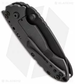 DireWare Custom Solo Tanto Folder Knife Carbon Fiber/Titanium (3.5" Black) -Avokelavavat Sales Store direware solo custom dark tumble cf side