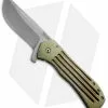 Doc Shiffer Knives Doc Shiffer Custom Recon Knife Green Anodized Titanium (3.5" Stonewashed)