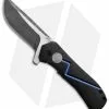 Doc Shiffer Knives Doc Shiffer Custom Recon Knife Black Titanium Flipper (3" Acid Washed) 1 Doc Shiffer Knives Doc Shiffer Custom Recon Knife Black Titanium Flipper (3" Acid Washed) -Avokelavavat Sales Store doc shiffer flipper 3in recon bkgk black blue