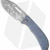 Doyle Knives Ti Frames Frame Lock Knife Heat Colored (3.875" Acid Wash)