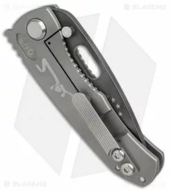 DSK Tactical DBV2 Frame Lock Knife Infidel III Ti (3.6" Black Acid Wash) #49 -Avokelavavat Sales Store dsk tactical DBV2 infidel 3 49 black acid wash BHQ 37621 er side