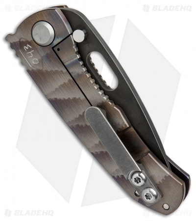 DSK Tactical DBV2 Frame Lock Knife Mountain Ano Ti (3.6" Black Acid Wash) #43 4 DSK Tactical DBV2 Frame Lock Knife Mountain Ano Ti (3.6" Black Acid Wash) #43 - Image 2