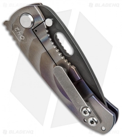 DSK Tactical DBV2 Frame Lock Knife Shell Ano Ti (3.6" Black Acid Wash) #42 4 DSK Tactical DBV2 Frame Lock Knife Shell Ano Ti (3.6" Black Acid Wash) #42 - Image 2