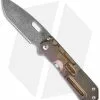 DSK Tactical Knives GF-1 Gentleman Folder Knife Ano Maze Mill (4.25" Acid SW) -Avokelavavat Sales Store dsk tactical knives gf 1 rt grind ano maze mill