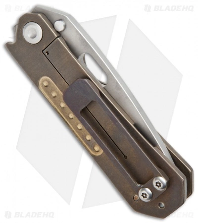 DSK Tactical Knives GF-1 Gentleman Folder Frame Lock Knife (4" Bead Blast) 4 DSK Tactical Knives GF-1 Gentleman Folder Frame Lock Knife (4" Bead Blast) - Image 2