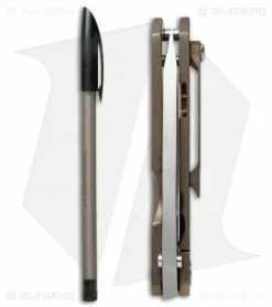 DSK Tactical Knives GF-1 Gentleman Folder Frame Lock Knife (4" Polished) -Avokelavavat Sales Store dsk tactical knives gf 1 ti and g10 milled size