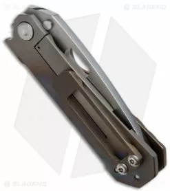 DSK Tactical Knives GF-1 Gentleman Folder Frame Lock Knife (4" Polished) -Avokelavavat Sales Store dsk tactical knives gf 1 ti ano g10 milled mirror side