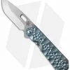 DSK Tactical Knives GF-1 Gentleman Folder Frame Lock Knife (4" Stonewash)