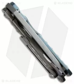 DSK Tactical Knives GF-1 Gentleman Folder Frame Lock Knife (4" Stonewash) 10 DSK Tactical Knives GF-1 Gentleman Folder Frame Lock Knife (4" Stonewash) -Avokelavavat Sales Store dsk tactical knives gf 1 ti blue flame top