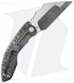 DSK Tactical VX-C Chopped Knife Dimpled (4.25" Satin/Acid Wash) -Avokelavavat Sales Store dsk tactical knives vx c chopped ti tbi dimp back